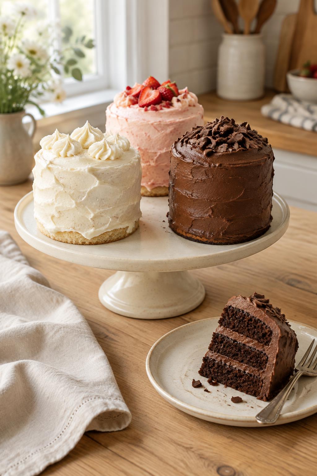 Mini Cake Trio